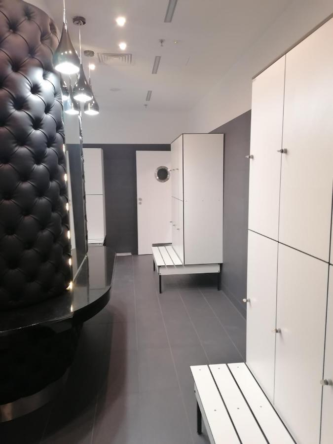Szczecin Hanza Tower Apartment-Basen Exterior foto