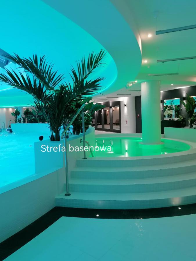 Szczecin Hanza Tower Apartment-Basen Exterior foto