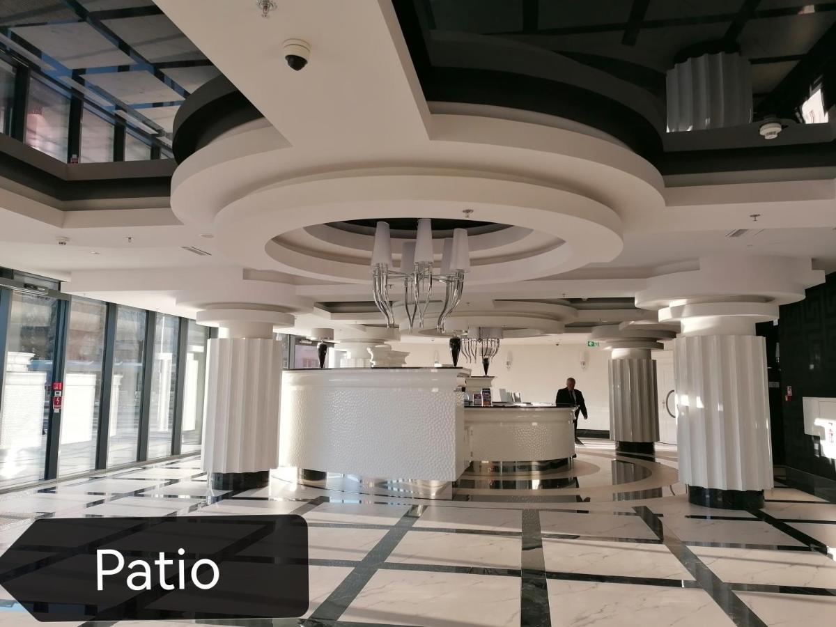 Szczecin Hanza Tower Apartment-Basen Exterior foto